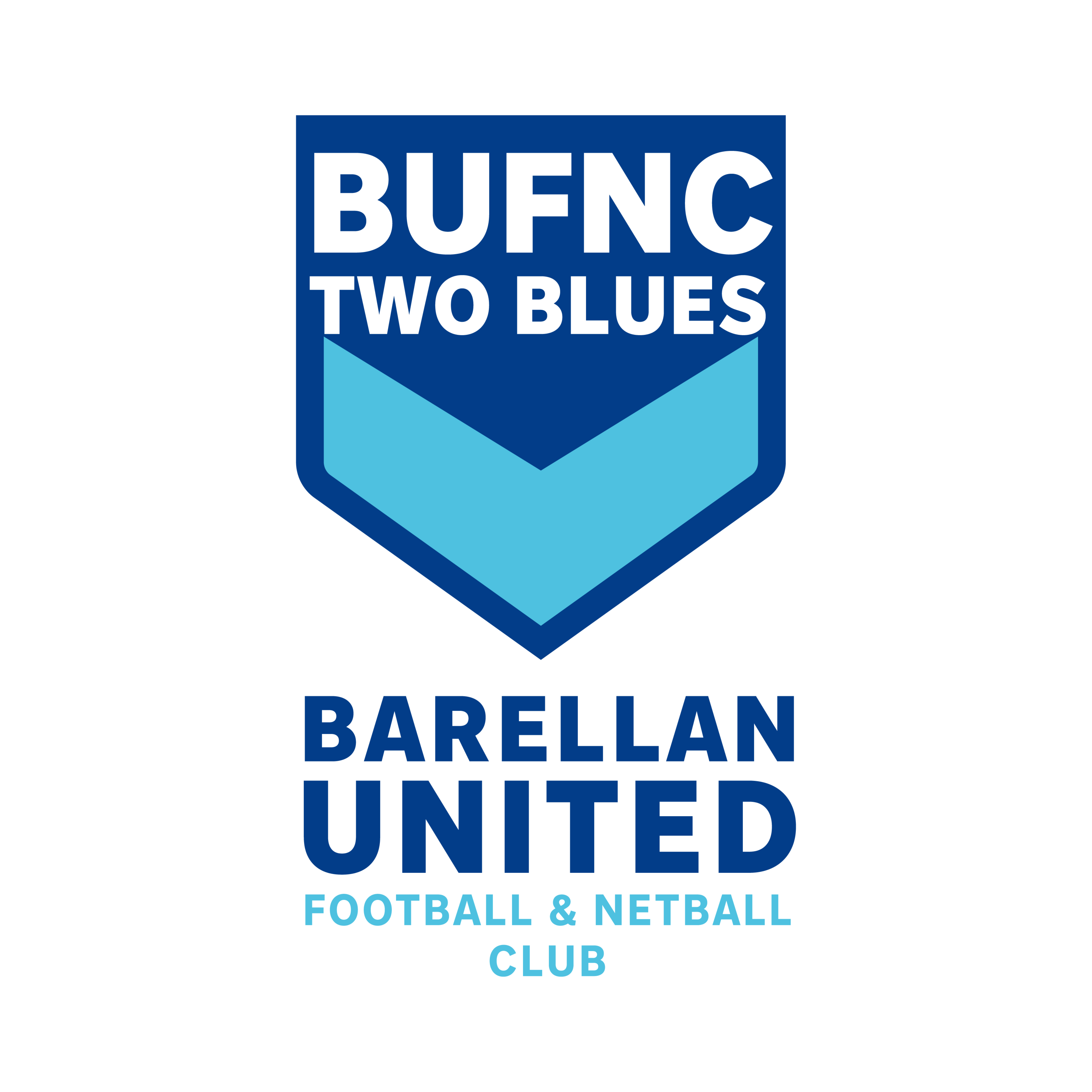 Barellan Two Blues logo
