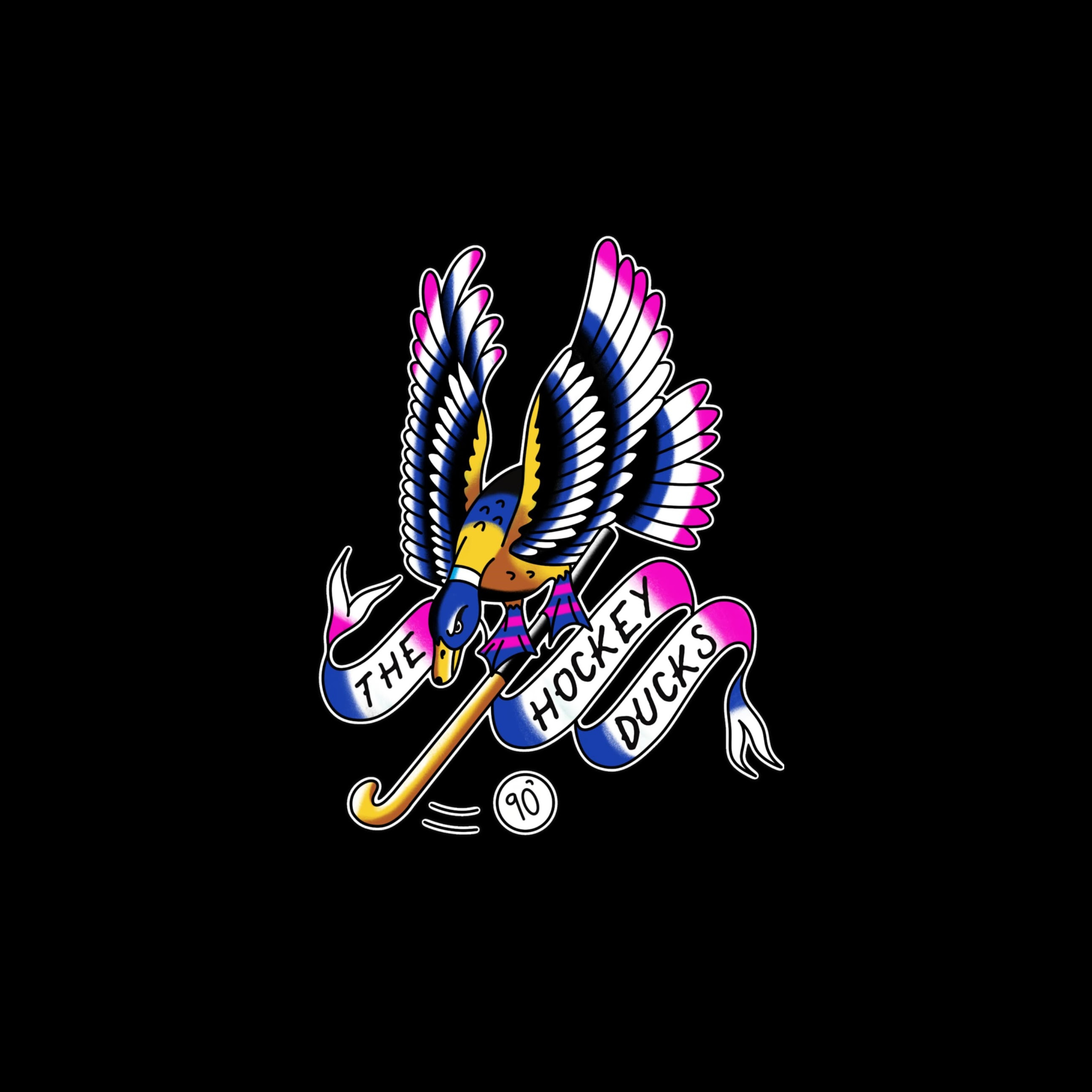 The Hockey Ducks logo